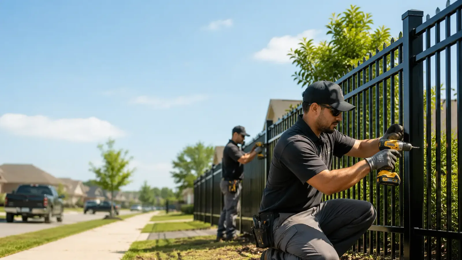 Metal Fence Installation in Middle Village, NY